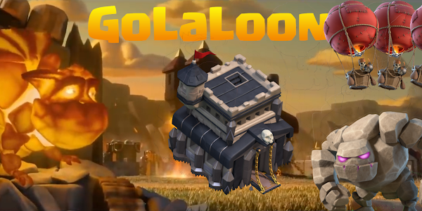 Best TH9 GoLaLoon War attack Strategy 2021