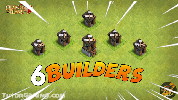 Secret to Get 6 Builders Fast in Clash Of Clans!