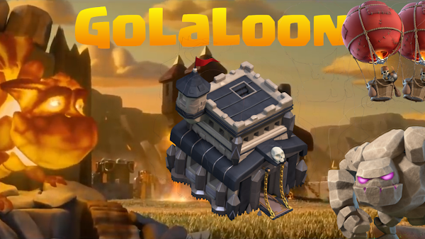 Best TH9 GoLaLoon War attack Strategy 2021