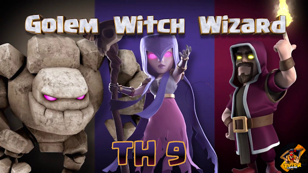 Best TH9 GoWiWi War attack Strategy 2021